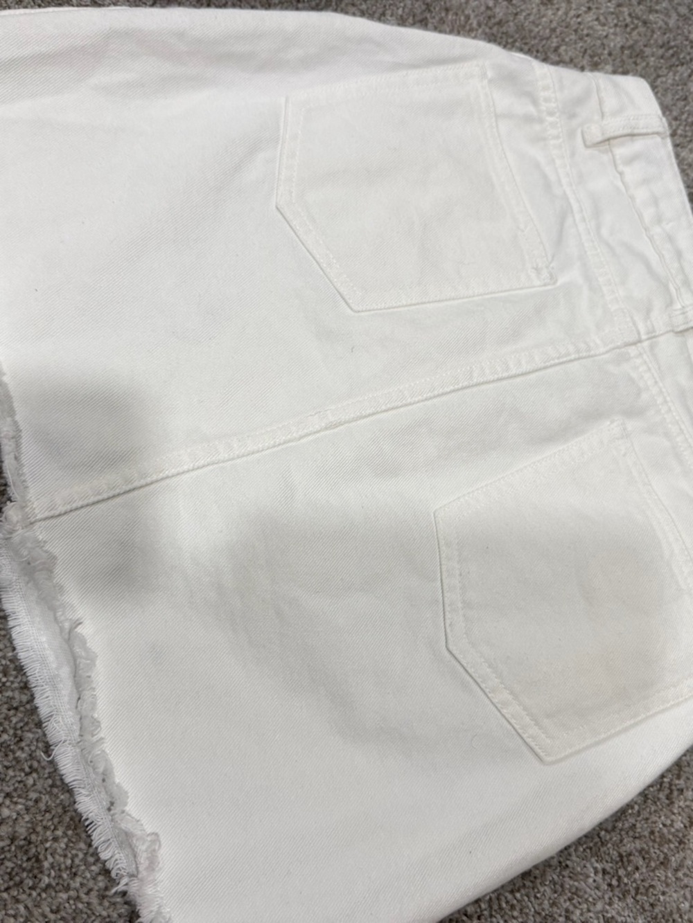 Cotton on White Star-Embellished Denim Mini Skirt - Picture 3 of 4